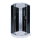 Душевая кабина Erlit Comfort 90х90 см ER3509PF-C4-RUS профиль серебристый, стекло тонированное - изображение 2