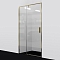 Душевая дверь Wasserkraft Aisch 120х200 см 55P05 профиль золото, стекло прозрачное - изображение 2