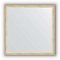 Зеркало в багетной раме Evoform Definite BY 0610 60 x 60 см, состаренное серебро 