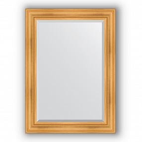 Зеркало в багетной раме Evoform Exclusive BY 3470 79 x 109 см, травленое золото