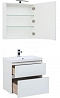 Комплект мебели для ванной Aquanet Гласс 60 белый - 3 изображение