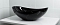 Раковина Stella Polar Орион, черный мрамор, SP-00001055 - 3 изображение