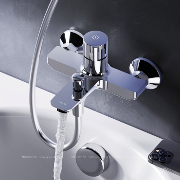 Смеситель для ванны с душем Am.Pm X-Joy F85A10500 хром глянец - 3 изображение