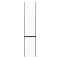 Пенал Briz Бари левый 35 см, белый матовый/графит - изображение 14
