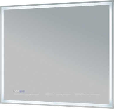 Зеркало Aquanet Оптима 90 белый матовый - 5 изображение