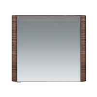 Зеркальный шкаф Am.Pm Sensation M30MCR0801NF, цвет - орех, с подсветкой, правый, 80 см1