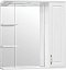 Зеркальный шкаф Style Line Олеандр-2 75/С Люкс, белый 