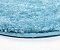 Коврик WasserKraft Wern BM-2594 Turquoise напольный, цвет - бирюзовый, 55 х 57 см - 3 изображение