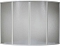 Душевая шторка на ванну Bas Ирис Империал 150х145 ШТ00028 профиль белый, стекло рифленое - изображение 3