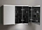 Зеркальный шкаф Burgbad Eqio 120 см SPGT120RF2010 серый глянцевый - изображение 3