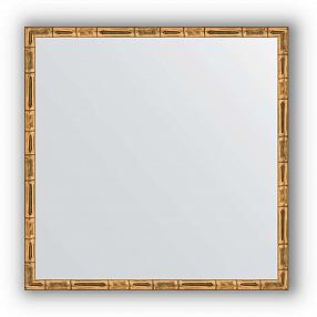 Зеркало в багетной раме Evoform Definite BY 0609 57 x 57 см, золотой бамбук