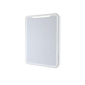 Зеркало шкаф Mixline Виктория 600*800 ШВ левый, сенсорный выкл, светодиодная подсветка 547258