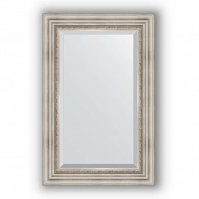Зеркало в багетной раме Evoform Exclusive BY 1237 56 x 86 см, римское серебро