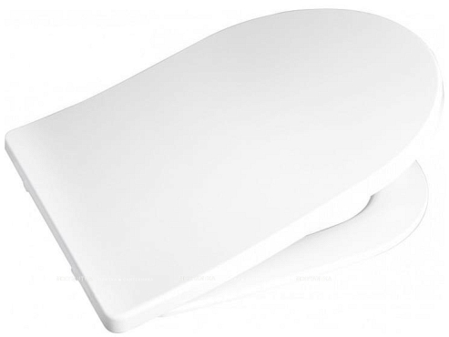 Крышка-сиденье для унитаза BelBagno BB2031SC с микролифтом, белая - 2 изображение