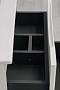 Тумба с раковиной Bond Cube 60 см T01600-S05W белая глянцевая - изображение 6