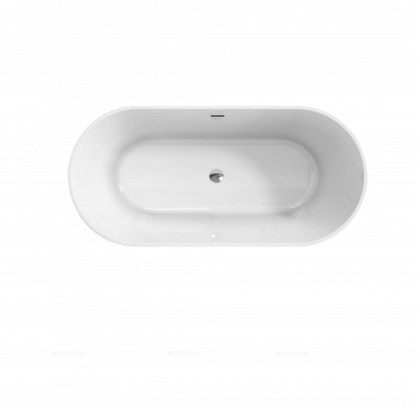 Акриловая ванна 180х80 см BelBagno BB705-1800-800 белая - 3 изображение