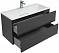 Комплект мебели для ванной Aquanet Алвита 100 серый антрацит - изображение 9