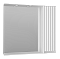 Зеркальный шкаф Brevita Balaton 90 см BAL-04090-01-П правый, с подсветкой, белый