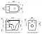 Комплект подвесной безободковый унитаз BelBagno Flay-R BB053CHR P-trap + инсталляция Am.Pm ProC I012707 - 3 изображение