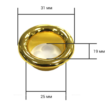 Декоративное кольцо для раковины Migliore Ricambi ML.RIC-30.810.DO золото - 3 изображение