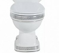 Чаша унитаза Creavit Klasik Декор VERCACI KL310-11CB00E-WP001