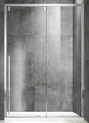 Душевая дверь Vincea Lugano VDS-1L140CL-1 140 см хром, стекло прозрачное, Easy Clean