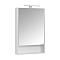 Зеркальный шкаф Aquaton Сканди 55 белый 1A252102SD010 - изображение 3