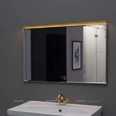 Зеркало De Aqua Сильвер 12075 золото, фацет - 4 изображение