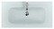 Раковина BelBagno стеклянная белая матовая, 910x465x145, BB910/465-LV-VTR-BO 