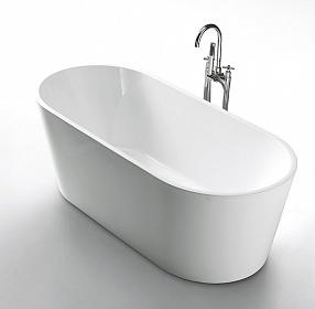 Акриловая ванна BelBagno BB202-1600-800, 160x80 см