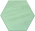 Керамическая плитка Ape Ceramica Плитка Hexa Toscana Ghost Green 13х15 