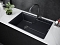 Мойка кухонная Paulmark Flugen PM217850-BLM черный металлик - изображение 3