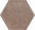 Керамическая плитка Kerama Marazzi Плитка Виченца коричневый 20х23,1
