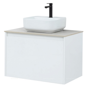 Комплект мебели для ванной Aquanet Nova Lite 75 см 242275, 1 ящик, белый - 11 изображение