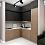 Дизайн Кухня в стиле Современный в черном цвете №12830 - 8 изображение