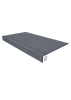 Комплект (Ступень LN04 (33x120) непол. (прямоугол. бортик) + Подступенок (14,5x120))