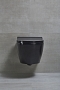 Унитаз подвесной безободковый beWash Bogen 88303606 с функцией биде, с крышкой-сиденьем микролифт, чёрный глянец - изображение 3