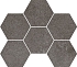 Мозаика Cersanit Lofthouse темно-серый 28,3х24,6 