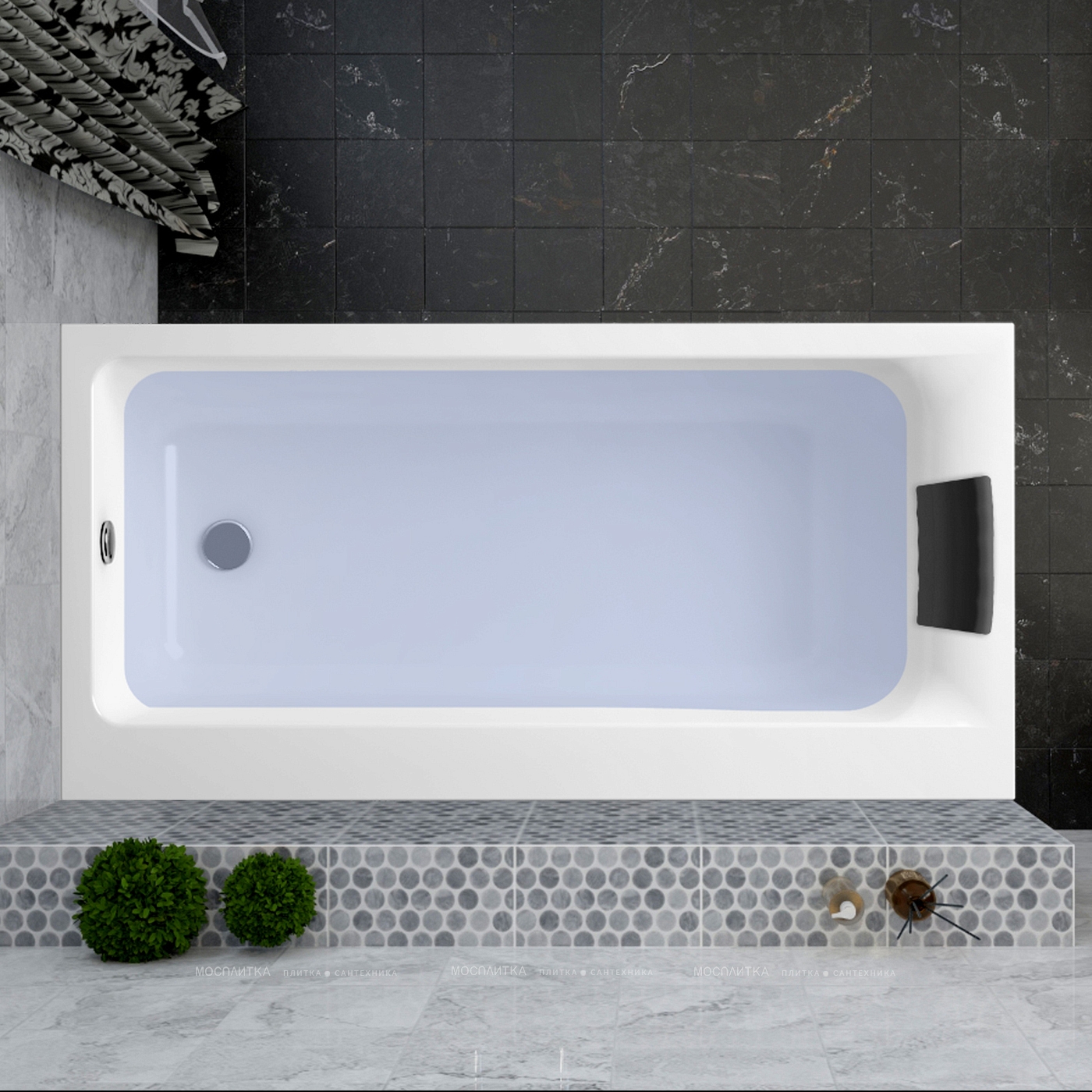 Акриловая ванна Lavinia Boho Catani, 170x80 правая, S1-371217PR - изображение 4