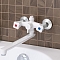 Смеситель для ванны с душем РМС PL4-140P белый - 3 изображение