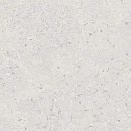 Керамогранит Терраццо серый светлый обрезной 60x60x0,9