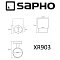 Стакан Sapho X-Round XR903 хром - 3 изображение