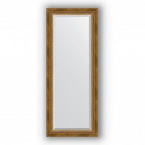 Зеркало в багетной раме Evoform Exclusive BY 3510 53 x 133 см, состаренная бронза с плетением