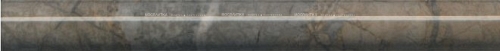 Керамическая плитка Kerama Marazzi Бордюр Театро коричневый обрезной 2,5х25