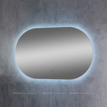 Зеркало Art&Max Torino 100 см AM-Tor-1000-600-DS-F с подсветкой - 3 изображение