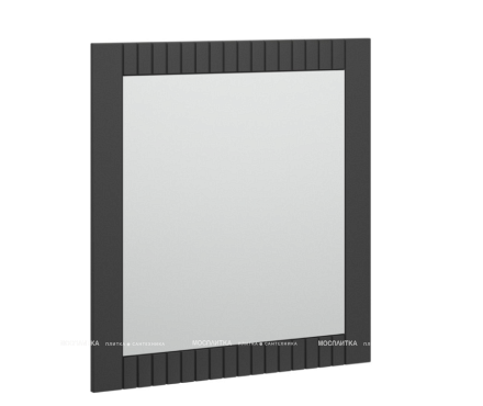 Зеркало Corozo Терра 80 см SD-00001327 графит матовый - 3 изображение