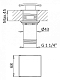 Смеситель для раковины-чаши Cezares Porta PORTA-LC-SR sunrise - 3 изображение