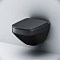 Унитаз подвесной безободковый Am.Pm Inspire V2.0 C50A1700MBSC с крышкой-сиденьем микролифт, черный матовый - изображение 5