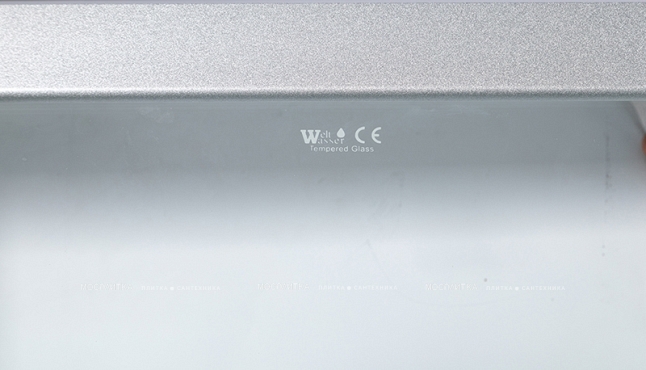 Душевая кабина WeltWasser WW500 90х90 см Aller 902 профиль хром, стекло прозрачное - 9 изображение
