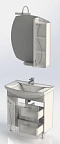 Комплект мебели для ванной Aquanet Моника 75 белый раковина Стиль - 8 изображение